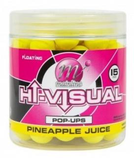 Plovoucí Boilie High Visual Pop-ups 15mm / 50ks - Pineapple Juice