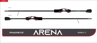 Prut Favorite Arena ARN1-5102UL-T / 178cm / 1 - 4,5 g fast