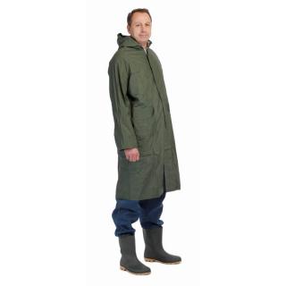 Rybářský nepromokavý plášť PVC zelený Velikost: L