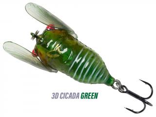 Savage Gear 3D Cicada F Green 3,3cm/3,5g