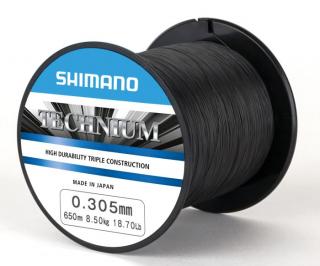 Shimano Vlasec Technium PB Černá Průměr a návin: 1250m/0,28mm