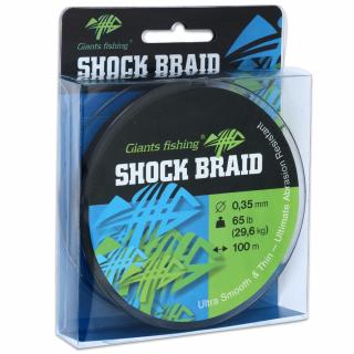 Šoková šňůra Shock Braid 100m/0,35mm
