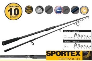 Sportex Prut Catapult CS-4 Carp 2 dílný Délka / Vrhací zátěž: 12ft/366cm - 2,75lbs