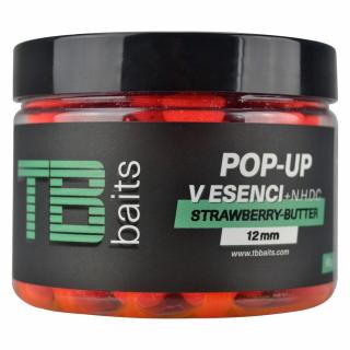 TB Baits Boilie Pop-Up Strawberry Butter + NHDC 16mm