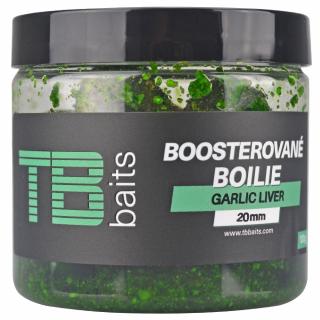 TB Baits Boosterované Boilie Garlic Liver 120g/20 mm