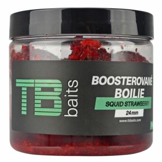 TB Baits Boosterované Boilie Squid Strawberry 120g/20 mm Průměr nástrahy: 20mm