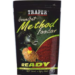 Traper Method Feeder Ready 750g Příchuť: Jahoda