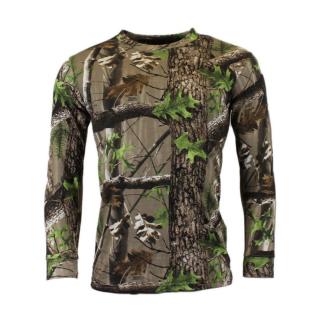 Tričko s dlouhým rukávem 3D Camo Velikost trička: 3XL