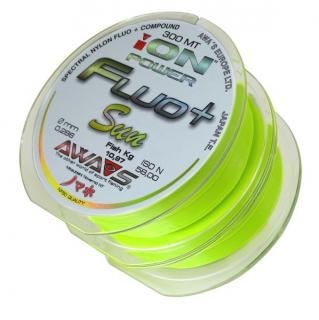 Vlasec ION POWER Fluo+ Sun - 2 x 300m Průměr: 600m/0,30mm