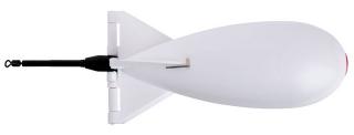 Zakrmovací raketa Spomb Midi X - bílá
