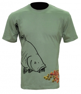 Zfish Tričko Boilie T-shirt Olive Green Velikost trička: L