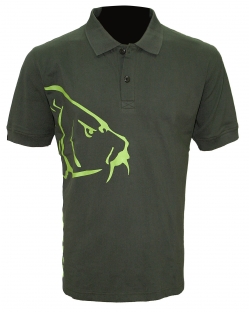 Zfish Tričko Carp Polo T-Shirt Olive Green Velikost trička: L