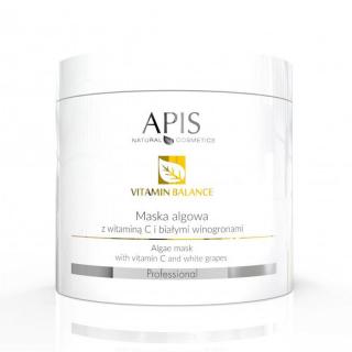 APIS Vitamin Balance maska z řas vit. C + bílé hrozny 200g