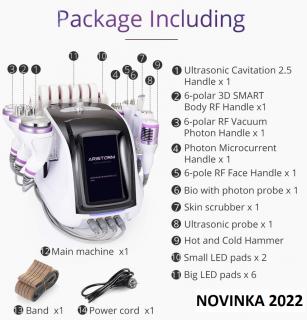 Kosmetický přístroj na obličej i tělo NOVINKA 2022
