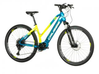 CRUSSIS e-Cross Low 9.8 M 2023  SAPABIKE Kurýr - Doprava Zdarma Velikost elektrokol: 17” (160cm - 175cm)