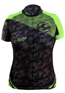 Cyklistický dres Haven Singletrail dámský black/green Velikost: XXL