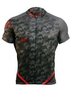 Cyklistický dres Haven Singletrail pánský black/red Velikost: XXL