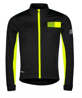 Force Frost bunda softshell černo/fosforová Velikost: 4XL