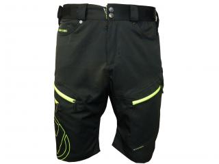 HAVEN Navaho Slimfit kraťasy pánské black/green Velikost: XL