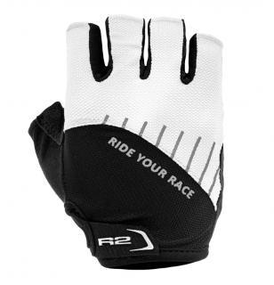 Rukavice R2 VOUK Black/White Velikost: XS