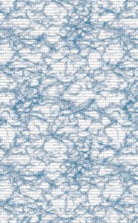 4024 Aquamat - pěnová předložka - mramor (š 65 cm) Barva: modrá, šíře: 65 cm x 1500 cm