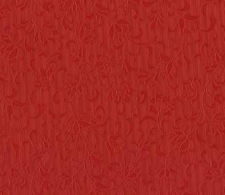 514 PVC ubrus Fantastik Classic (ornament květy) role Barva: červená, rozměr: role 20 m (140 cm x 2000 cm)