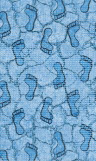562 Aquamat - pěnová předložka - chodidla, nohy-130 Barva: modrá, šíře: 130 cm x 1500 cm