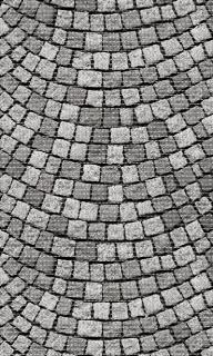 579 Aquamat - pěnová předložka - přírodní kámen mozaika (š 65) Barva: šedá, šíře: 65 cm x 1500 cm