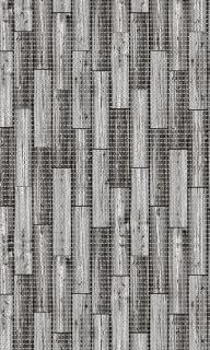Aquamat 443 - pěnová předložka - dekor dřevěná podlaha ks Barva: šedá, šíře: 65 cm x 100 cm