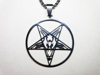 Náhrdelník - Baphomet - 316L - Silver