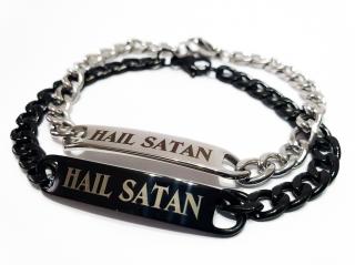 Náramek - Hail Satan - 316L