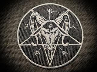 Nášivka - Nažehlovačka - Pentagram Goat