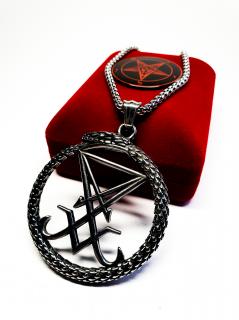 Oltářní Amulet - Sigil of Lucifer - Black Ritual