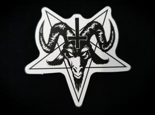 Samolepka - Goat in Pentagram