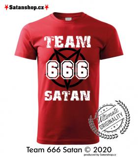Tričko unisex - Team 666 Satan (Poslední vydaná edice - v prodeji pouze 66 ks!)