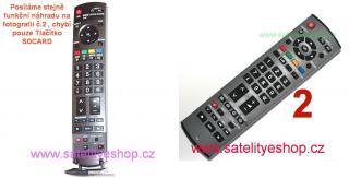 Dálkový ovladač Panasonic  N2QAYB000241 náhrada
