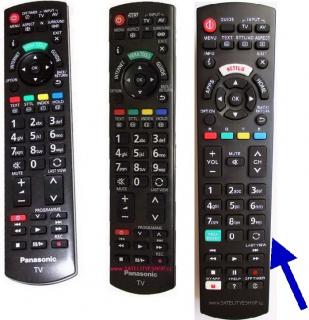 Dálkový ovladač Panasonic N2QAYB000752 , N2QAYB000753 náhradní