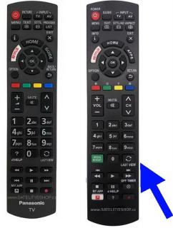 Dálkový ovladač Panasonic N2QAYB001245 náhradní