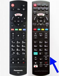 Dálkový ovladač pro Panasonic RC42128 náhradní