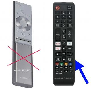 Dálkový ovladač tlačítkový pro Samsung BN59-01265A náhradní