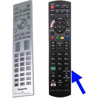 Panasonic N2QAYA000152 náhradní dálkový ovladač