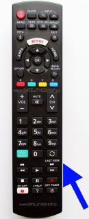 Panasonic N2QAYB000048 N2QAYB000815 N2QAYB000114 náhradní dálkový ovladač