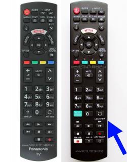 Panasonic N2QAYB001009 dálkový ovladač  náhrada