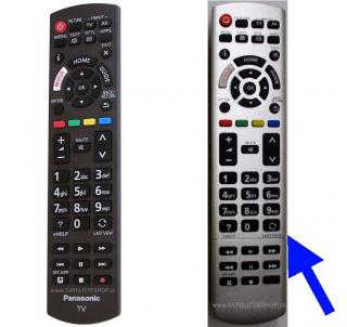 Panasonic N2QAYB001180 dálkový ovladač náhradní