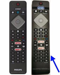 Philips 43PUS7855 dálkový ovladač náhradní