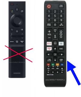 Samsung QE43Q60A náhradní dálkový ovladač tlačítkový