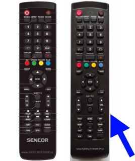 Sencor SLE3226TCS dálkový ovladač náhrada
