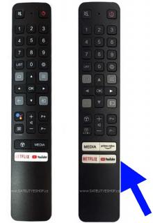 TCL RC901V dálkový ovladač náhradní