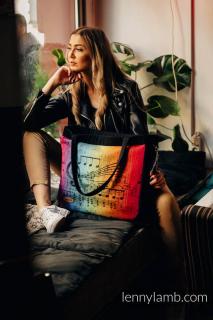 Lennylamb Big Handbag - MY WORLD - SYMPHONY RAINBOW DARK