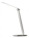 WO37-W Solight LED stolní lampička stmívatelná, 12W, volba teploty světla, USB, bílý lesk